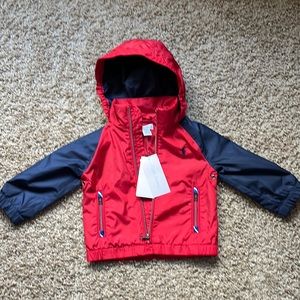 Ralph Lauren baby 12M wind breaker jacket,  roll up hoodie.